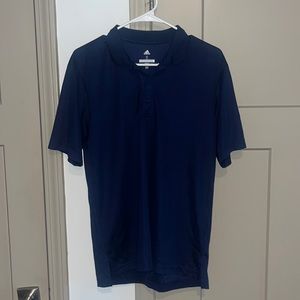 Navy Blue Adidas Golf Shirt
